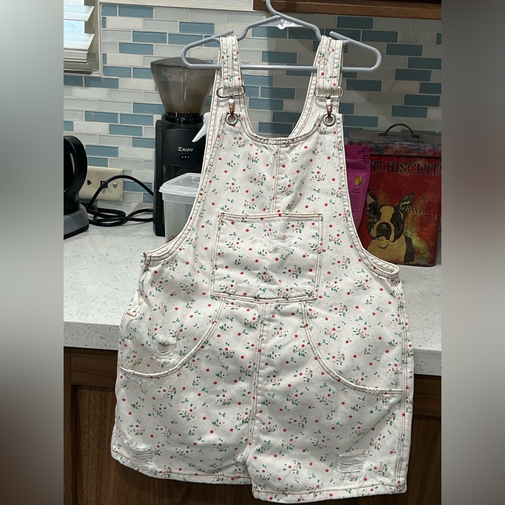 Zara Girls Overall Shorts